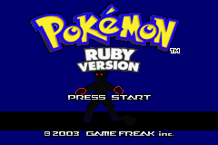 Pokemon Snakewood Title Screen